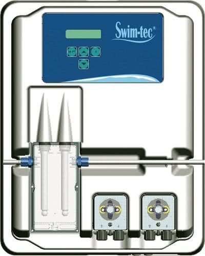 Stacje kontrolno-pomiarowe z układem dozującym do basenów prywatnych
