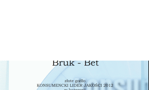 Bruk-Bet nadal doceniany przez konsumentów i rynek